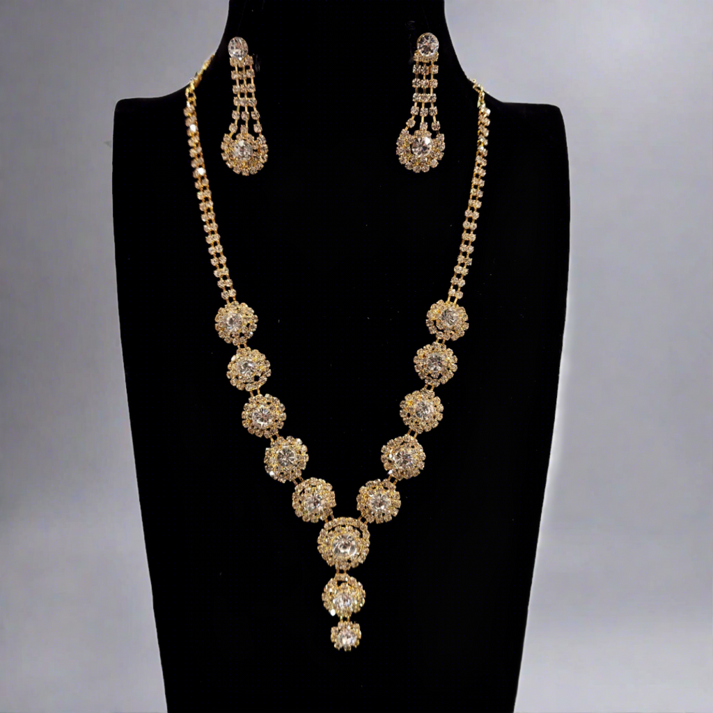 1402-6514 - NECKLACE AND EARRING SET
