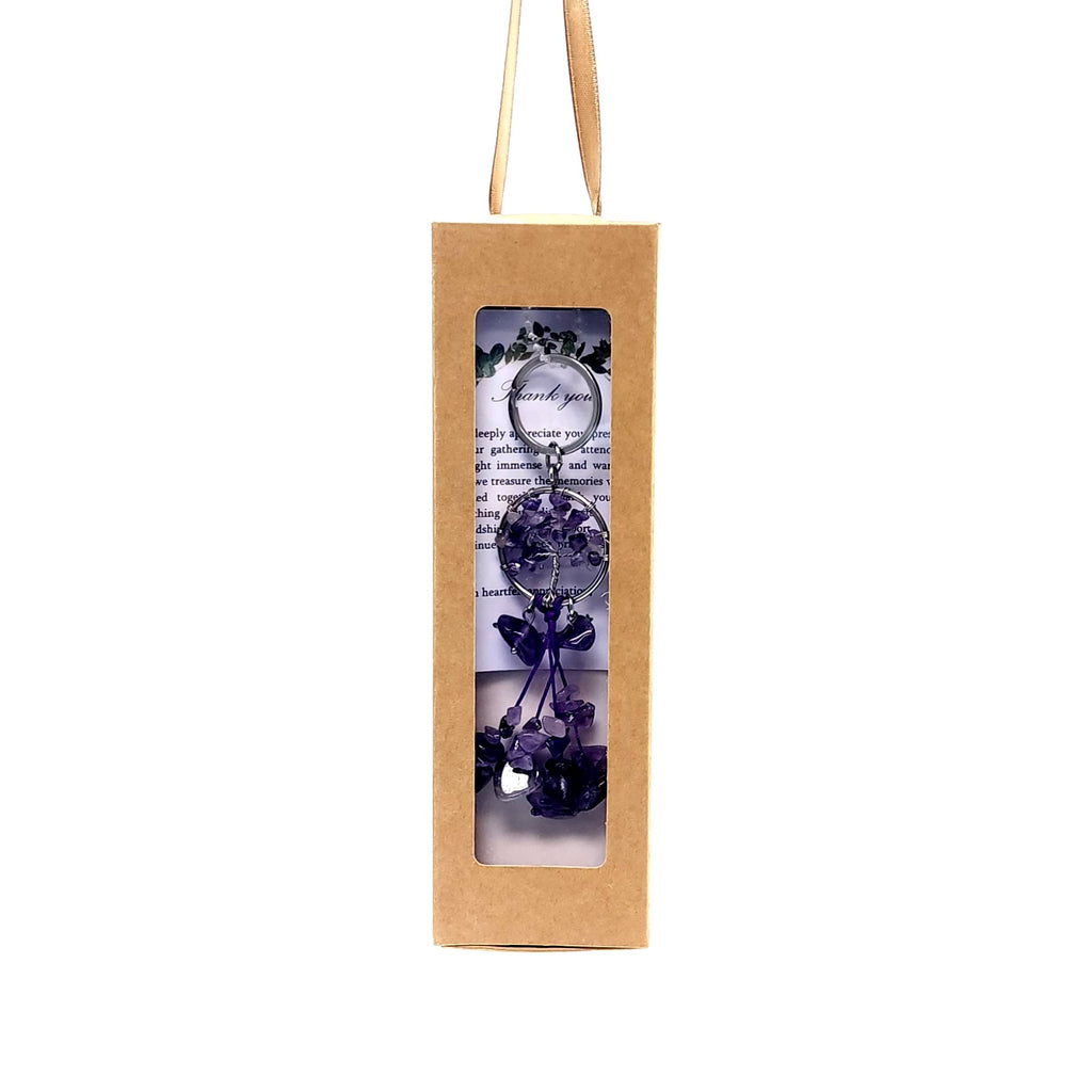 2086 - Keychain - Amethyst - February