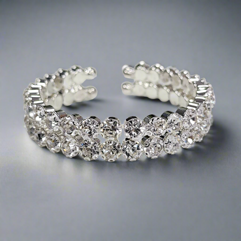 570139 - Rhinestone Bracelets - 2 Lines