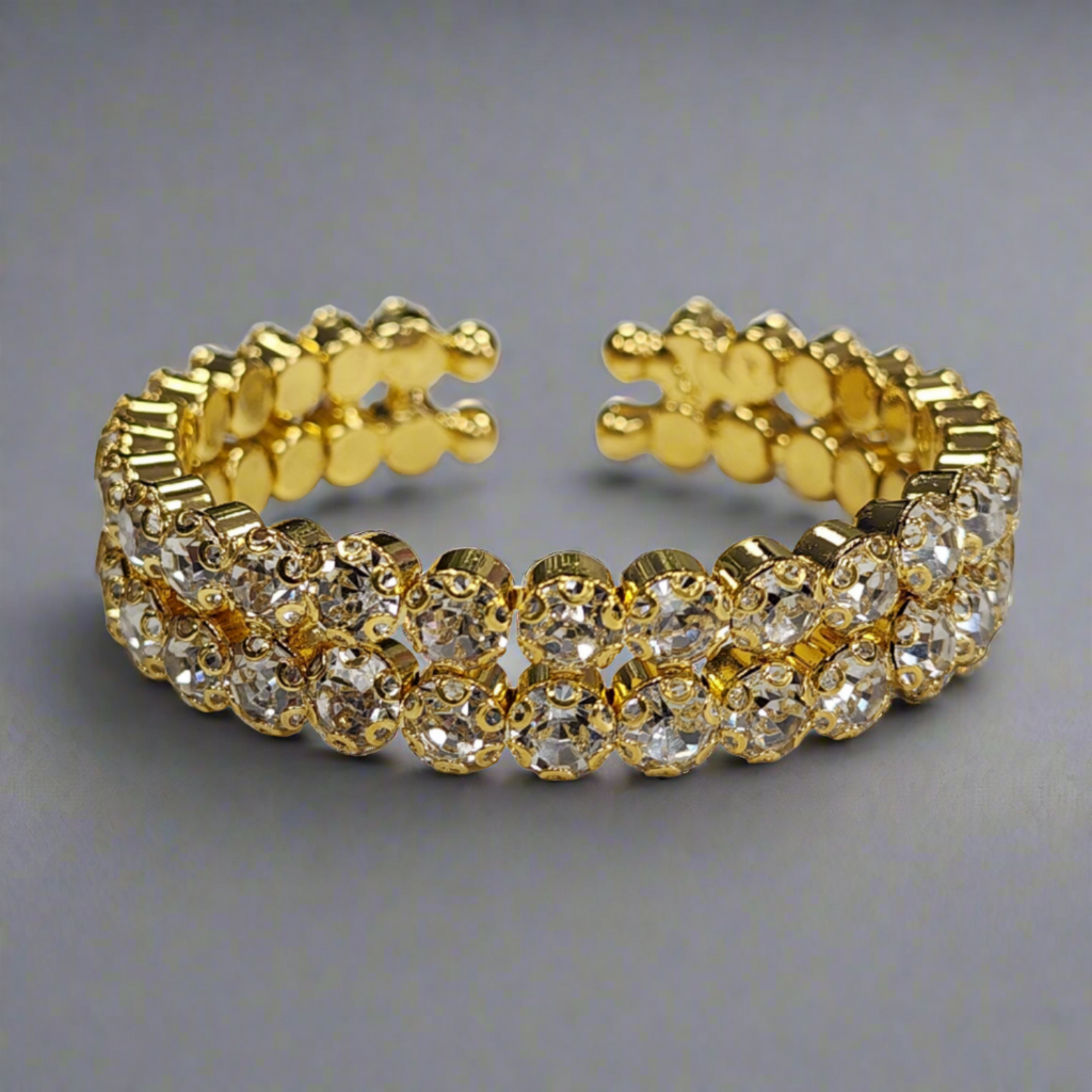 570139 - Rhinestone Bracelets - 2 Lines