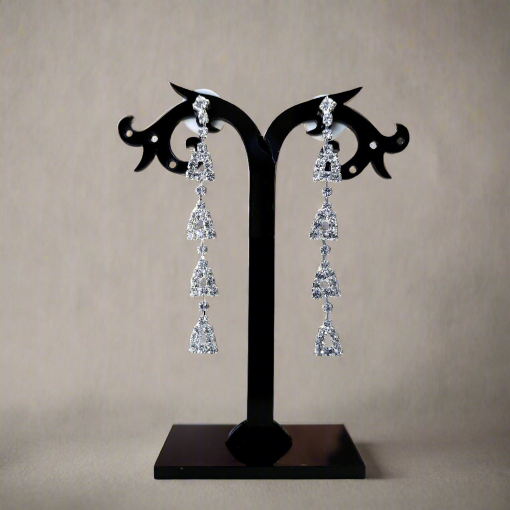 A-1498 - Rhinestone Earrings
