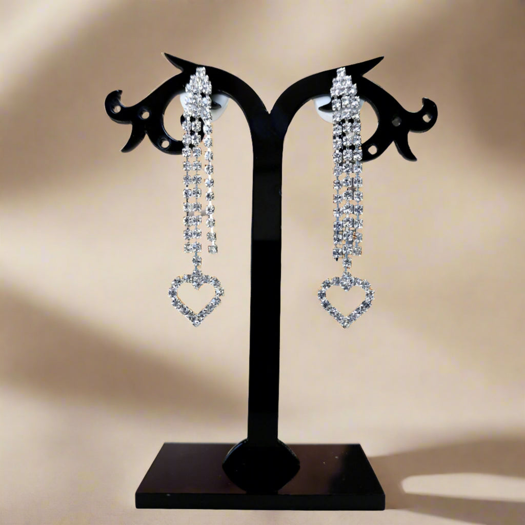 A-1492 - Rhinestone Earrings