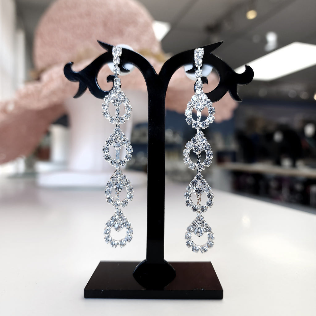 A-1497 - Rhinestone Earrings