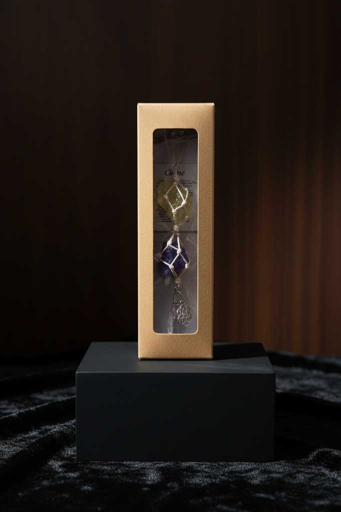 2079 - Suncatcher, Citrine, Amethyst