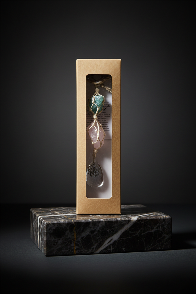 2080 - Suncatcher, Fluorite, Rose Quartz