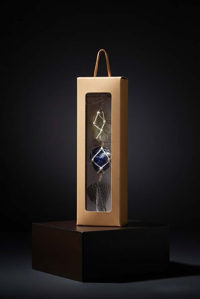 2082 - Suncatcher, Citrine, Amethyst