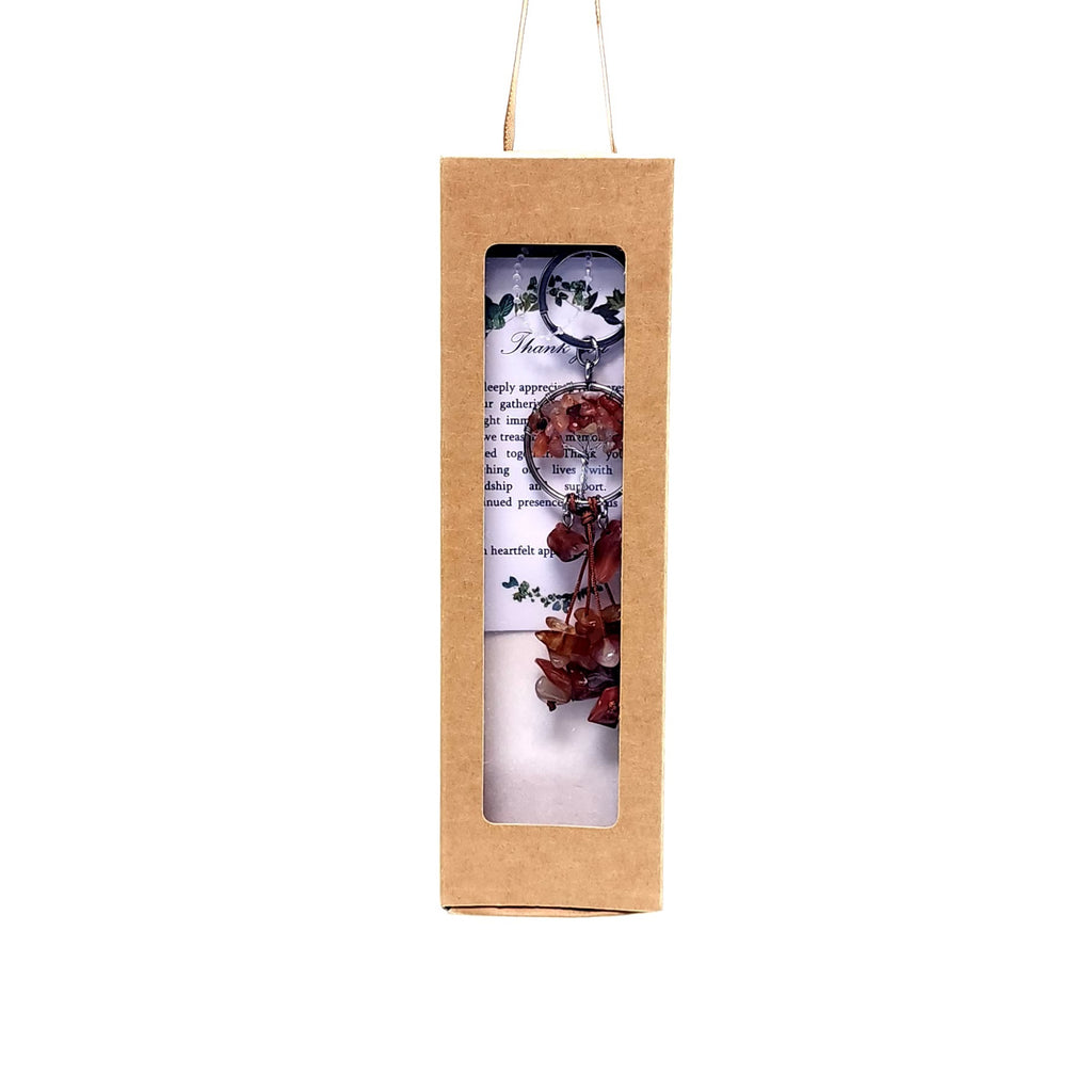 2085 - Keychain - Carnelian - January