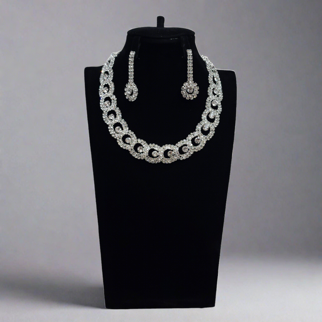 550-6023 - NECKLACE AND EARRING SET