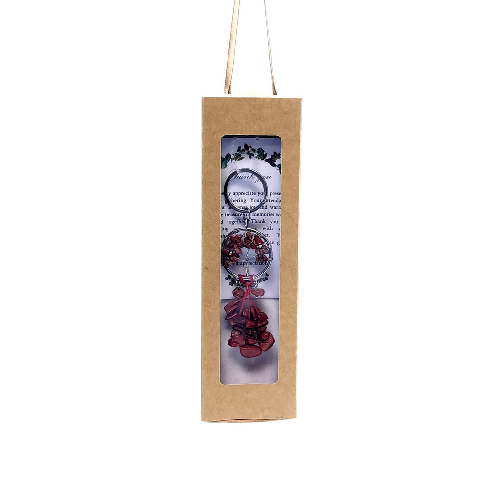 2091 - Keychain - Red Jasper - July