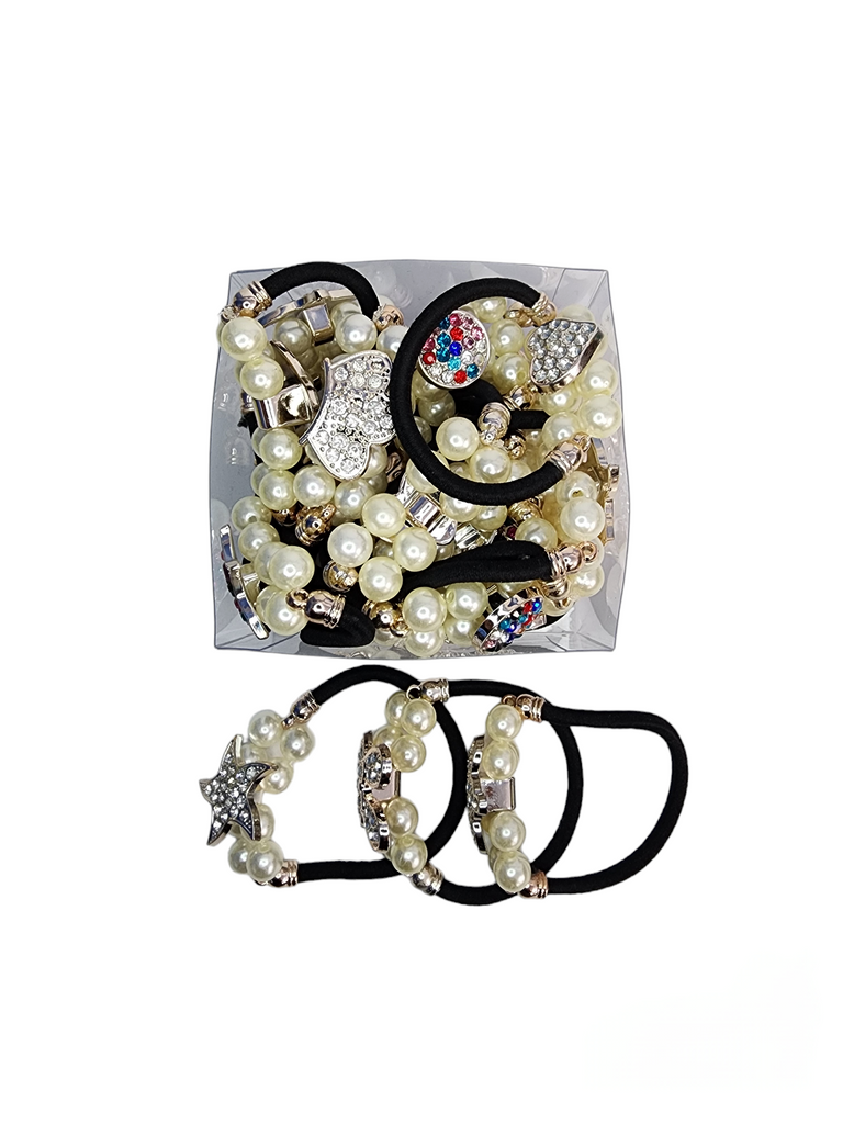 HTA-31 - 24 Pcs Hair Tie Set