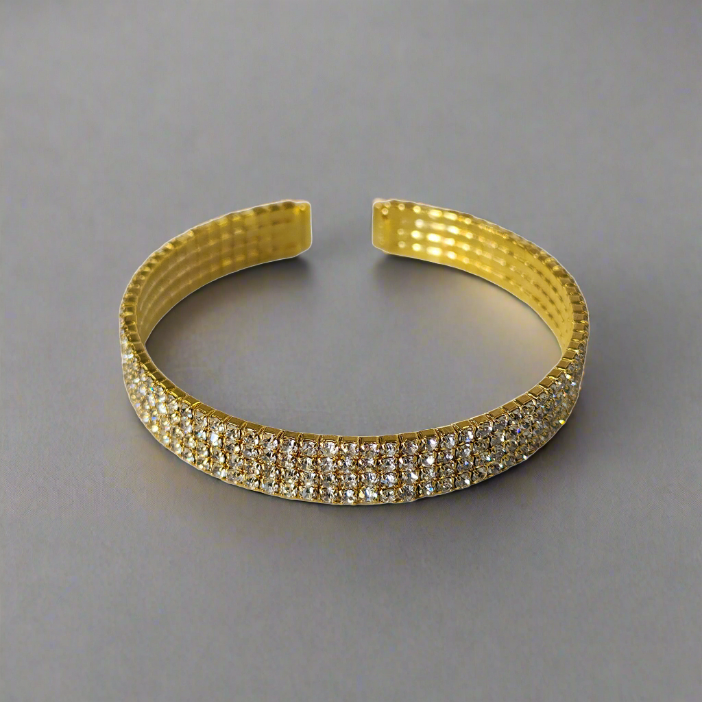 1817 - Rhinestone Bracelets - 4 Lines
