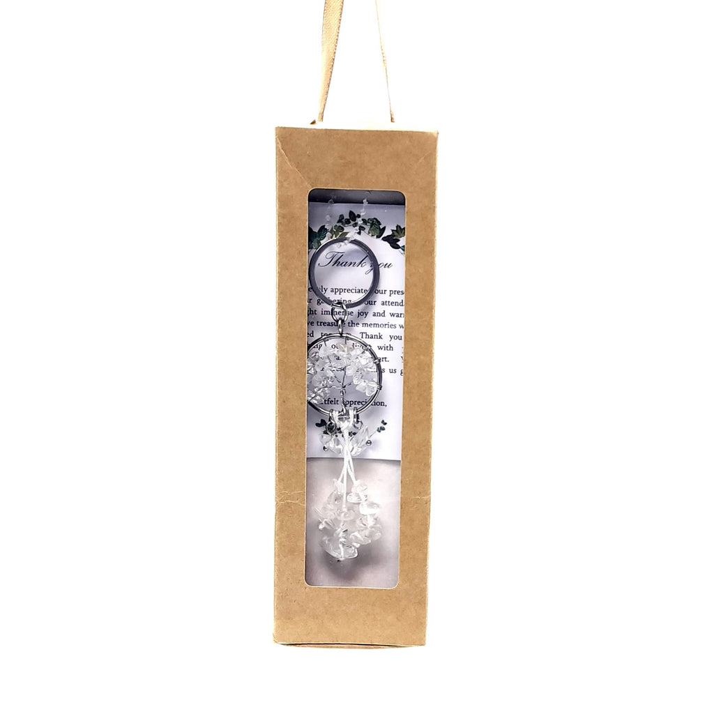 2088 - Key Chain - Rock Crystal - April