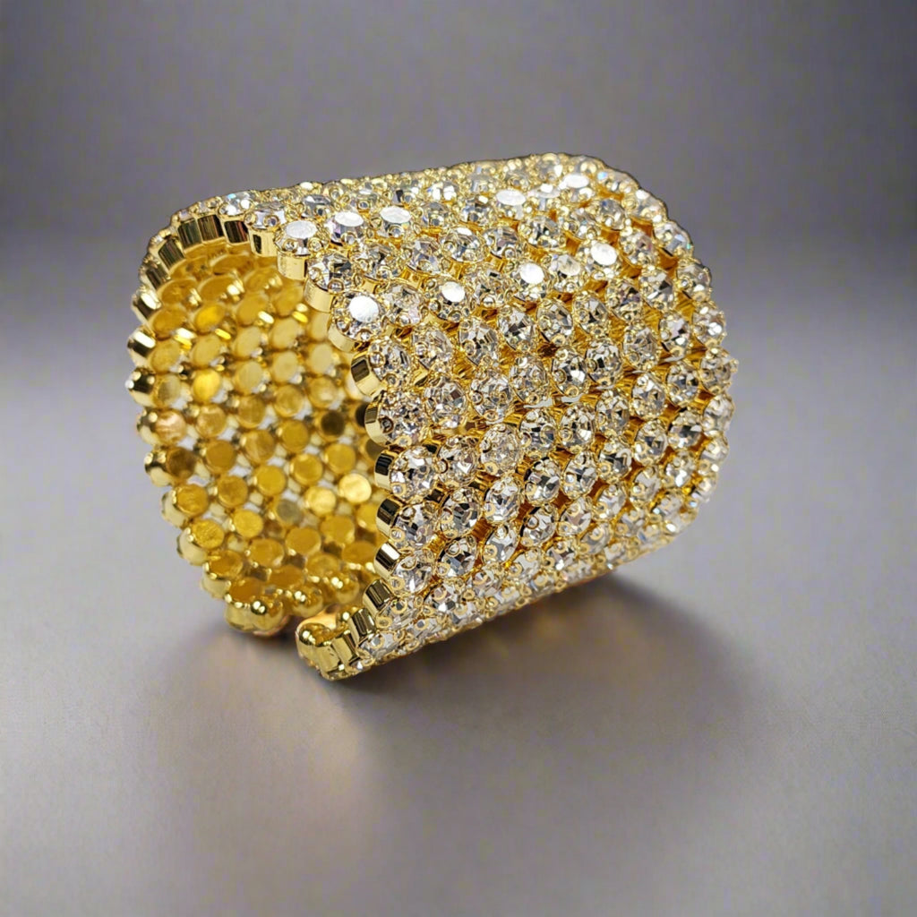 570144 - Rhinestone Bracelets - 9 Lines