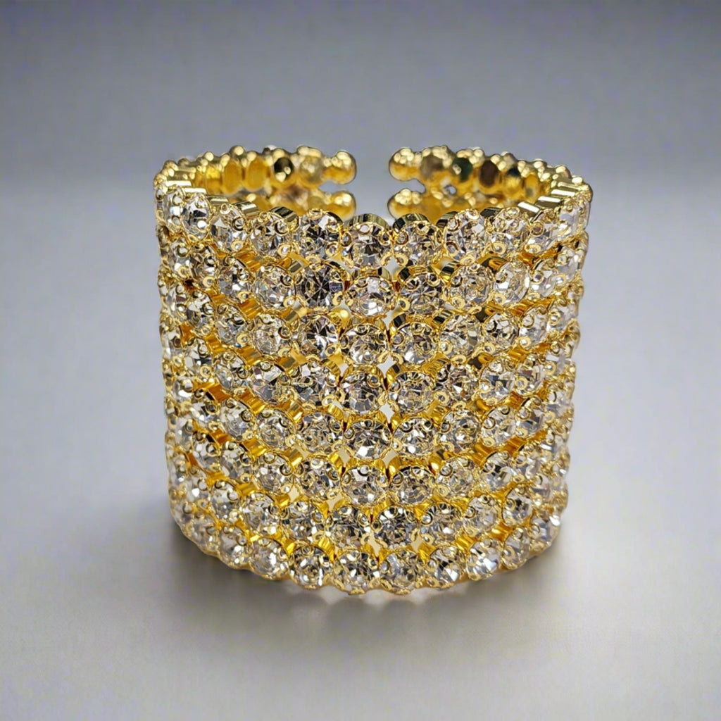 570143 - Rhinestone Bracelets - 8 Lines