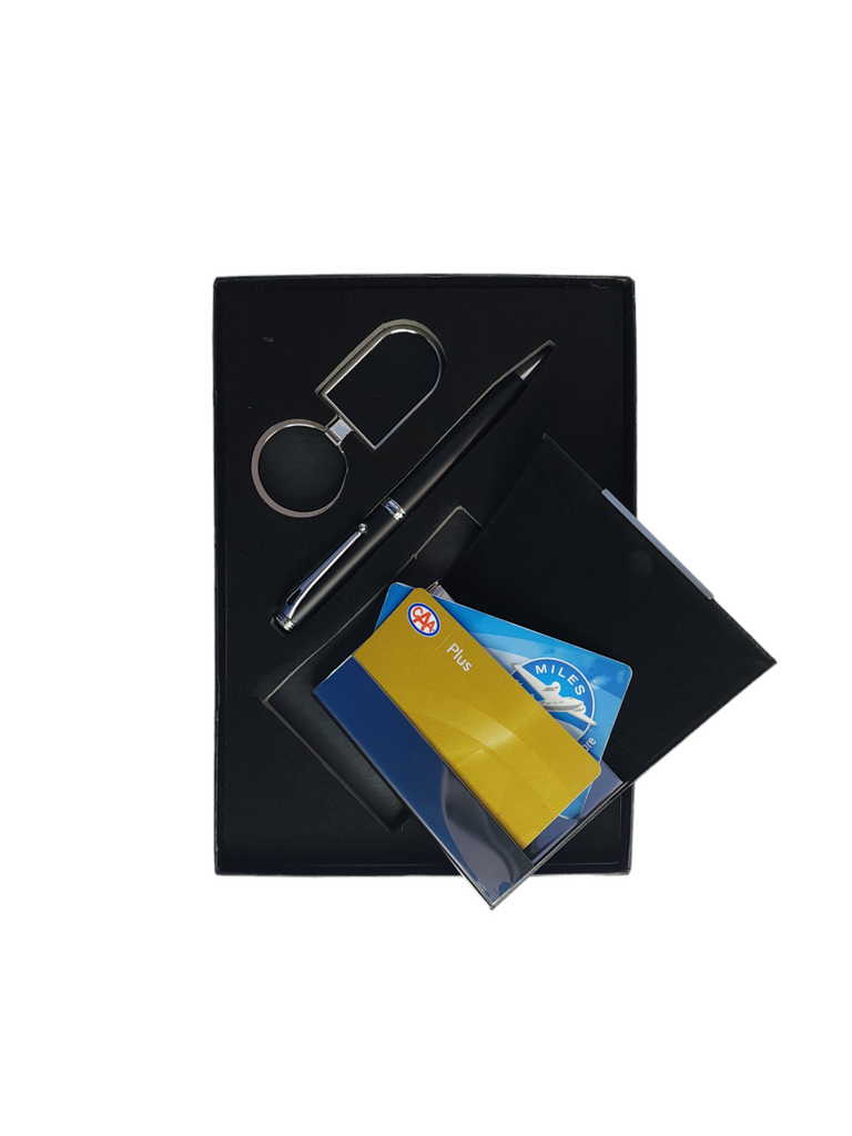 1935C - Keychain, Pen & Bus.Card Holder