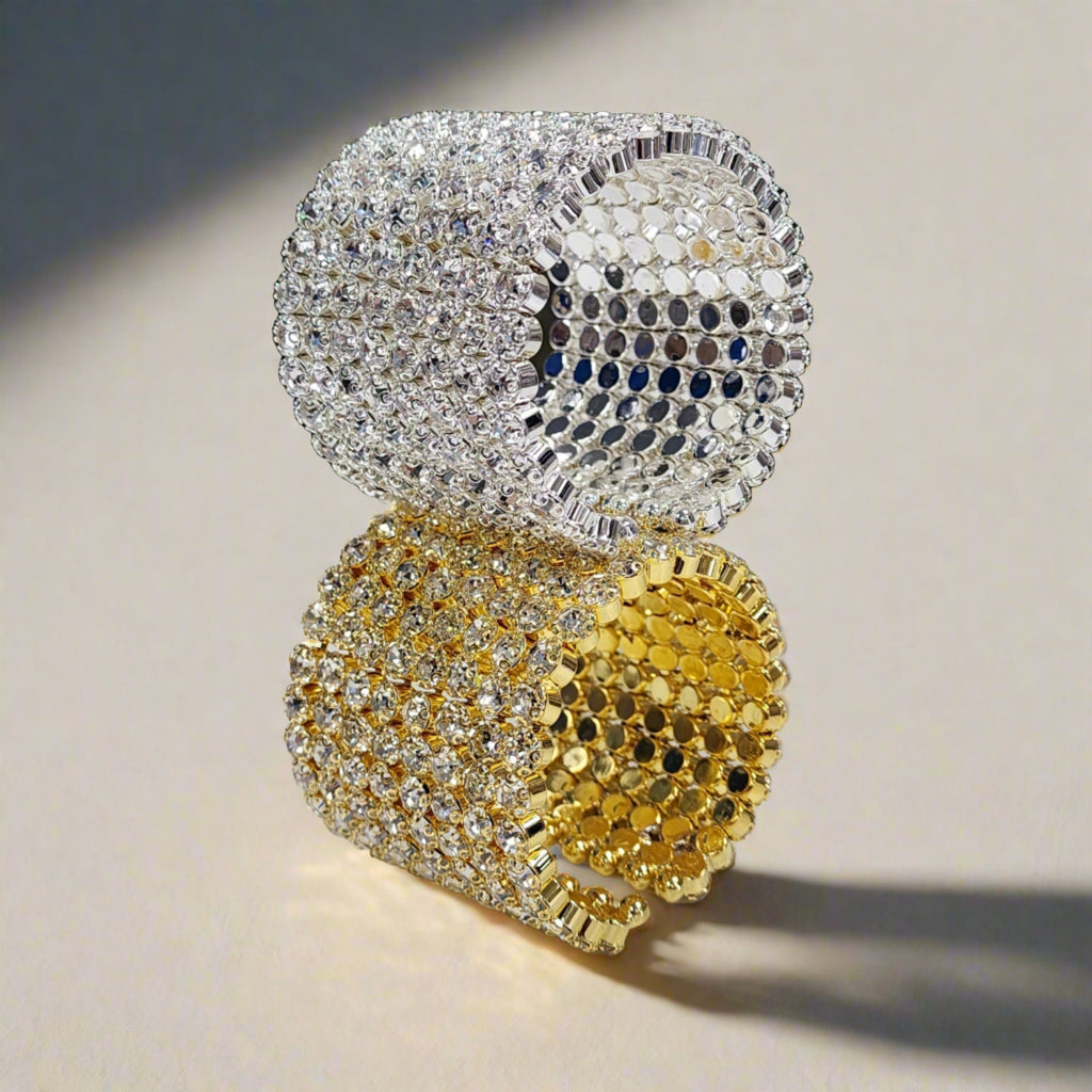 570143 - Rhinestone Bracelets - 8 Lines