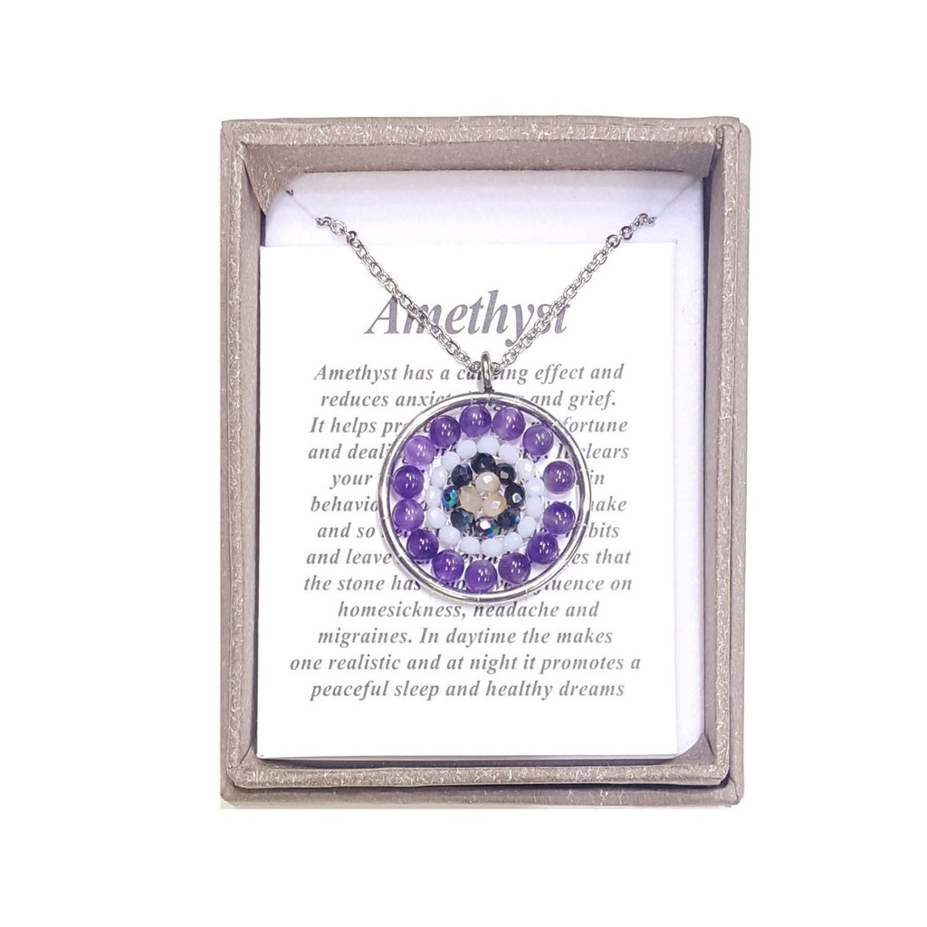 Amethyst, Luxurious Velvet, Necklace